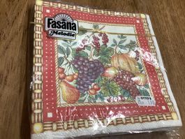 Fasana Melodie Servietten, Herbstmotiv, 15