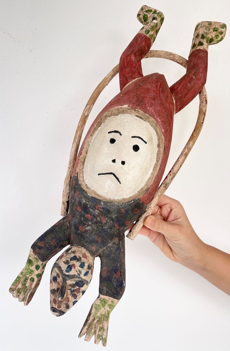 grosse seltene alte Eskimo Indianer Inuit Maske Höhe 50 cm (D'occasion ...