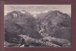 PONTRESINA - Panorama vom Obern Schafberg - 1913