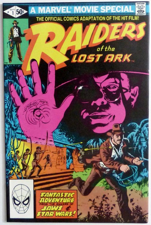 INDIANA JONES RAIDERS LOST ARK 1-3 🔑 KEY STORY MARVEL 1981 (Gebraucht ...