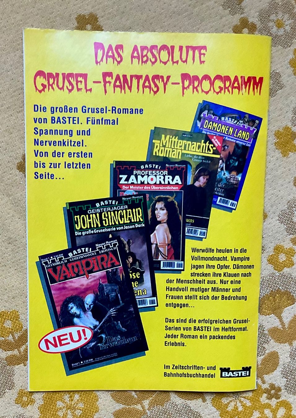 Fumetti: Gespenster Geschichten Heft Nr 1120 – Usato da Endingen venduto da nathan05 9