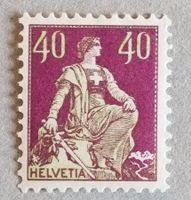 1178) 176, Sitzende Helvetia postfrisch Kt. 200