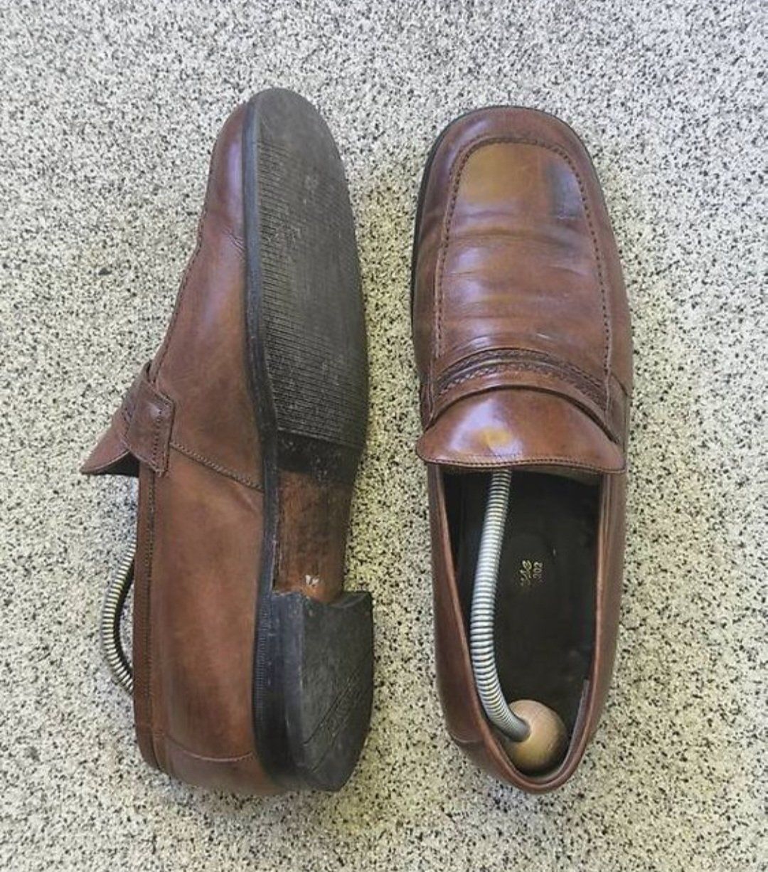 Herrenschuhe: Rahmengenähte Schuhe Slippers nr. 43 – Gebraucht aus Luzern von CVonarburg 1