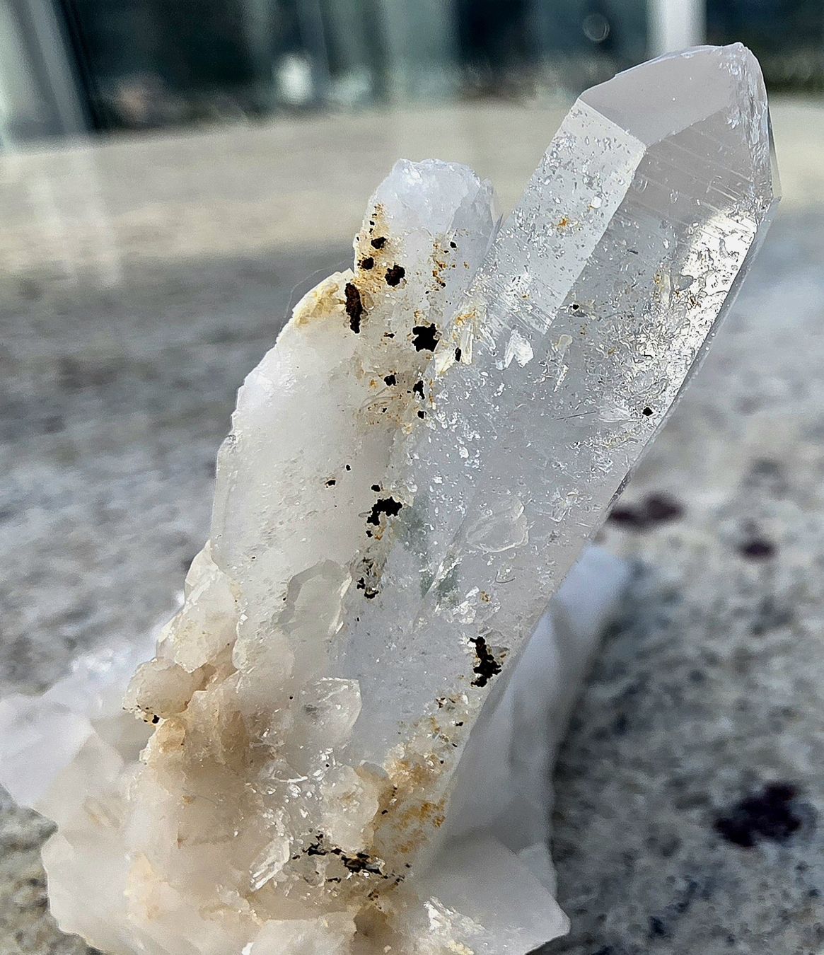 Minerali & Pietre curative: Bergkristall klar mit Durchsicht. 6cm – Usato da Glis venduto da nbu_65ys 3