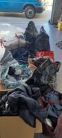 Konvolut Kleidung Herren Jacken Anzüge Hosen export flohmark