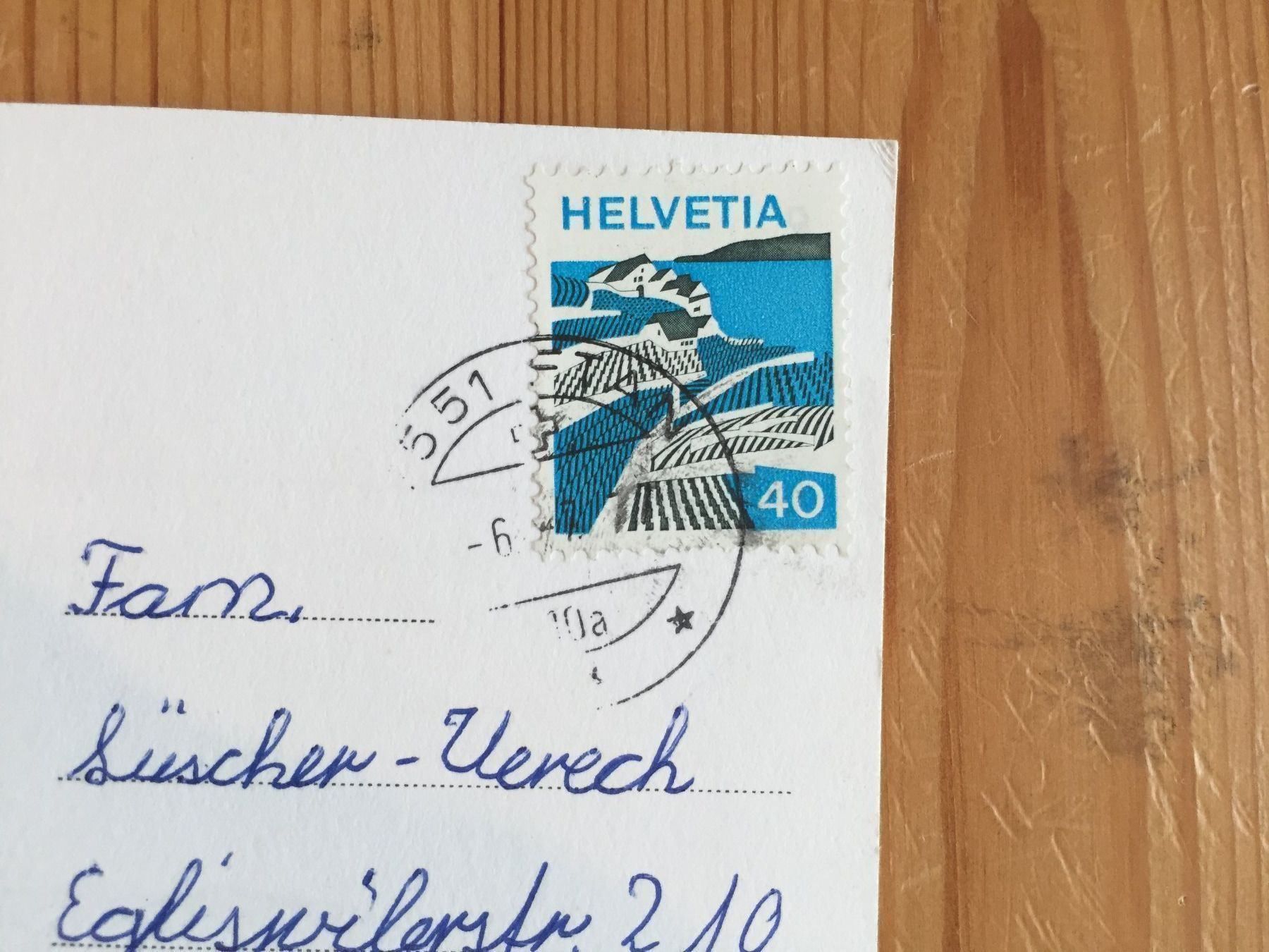 Cartoline postali: Fetan Engadin - AK 1977 – Usato da Oberuzwil venduto da Henri09 1