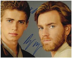 STAR WARS - EPISODE II (Cast) - handsigniert (20x25cm) COA