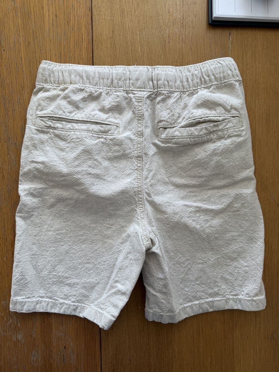Vertbaudet Pantaloni: Beige Shorts mit 55 % Leinen von Vertbaudet Gr. 140 – Usato da Aarau venduto da Tam6 4