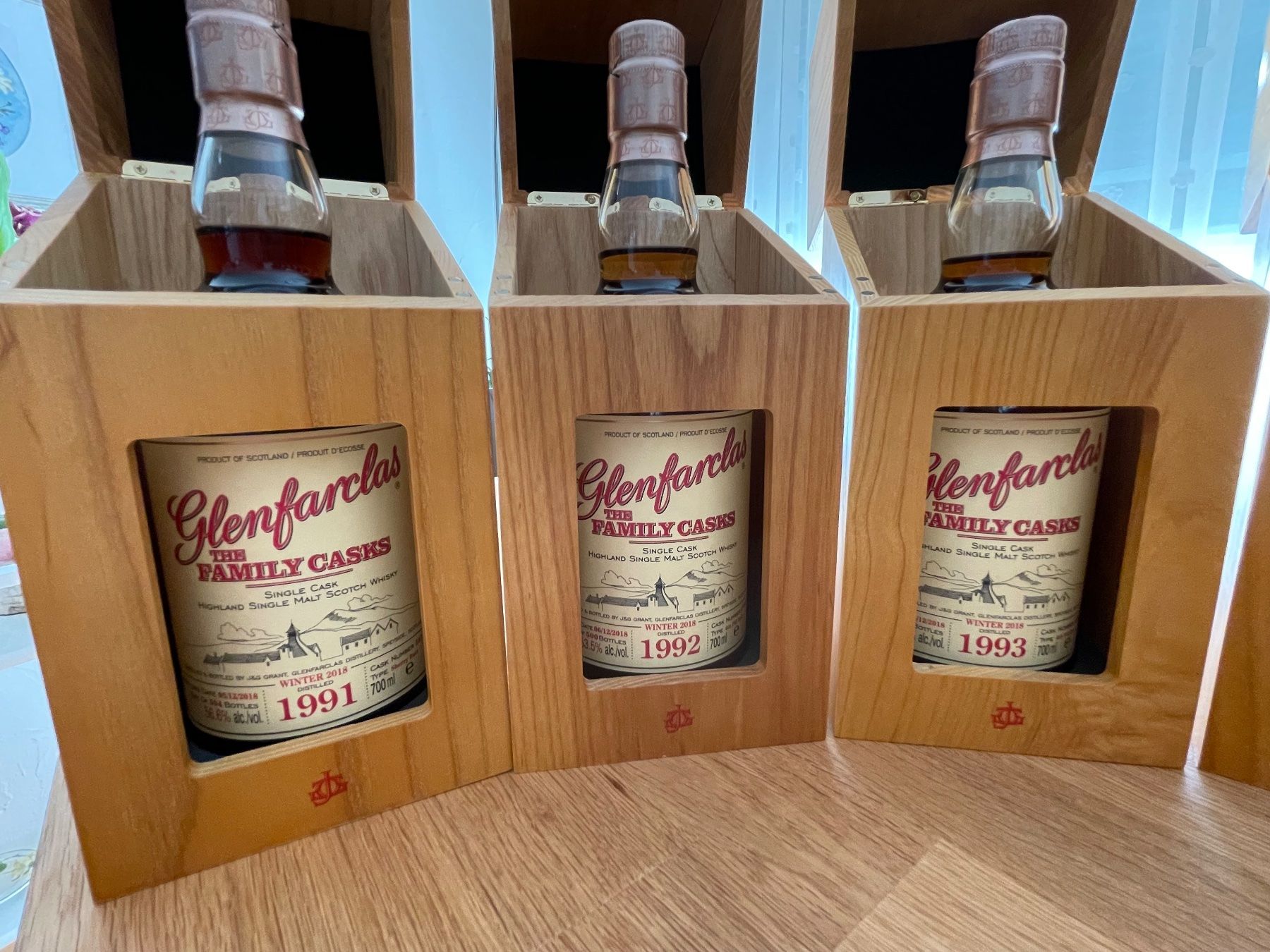 Glenfarclas Spirituosen: Glenfarclas Family Casks 1991/1999 – Neu und originalverpackt aus St. Moritz von cas_w97x 5