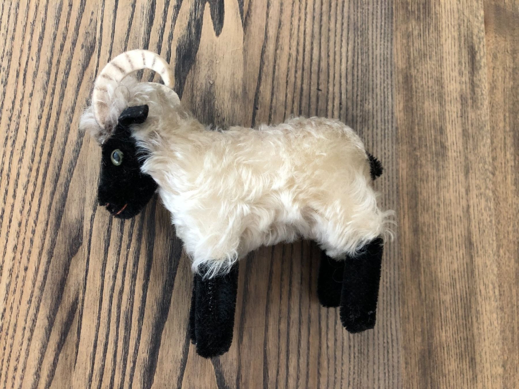 Steiff Giocattoli: Vintage Steiff Heideschaf Schaf Ziegenbock – Usato da Berg am Irchel venduto da Zweiti_Chance 1