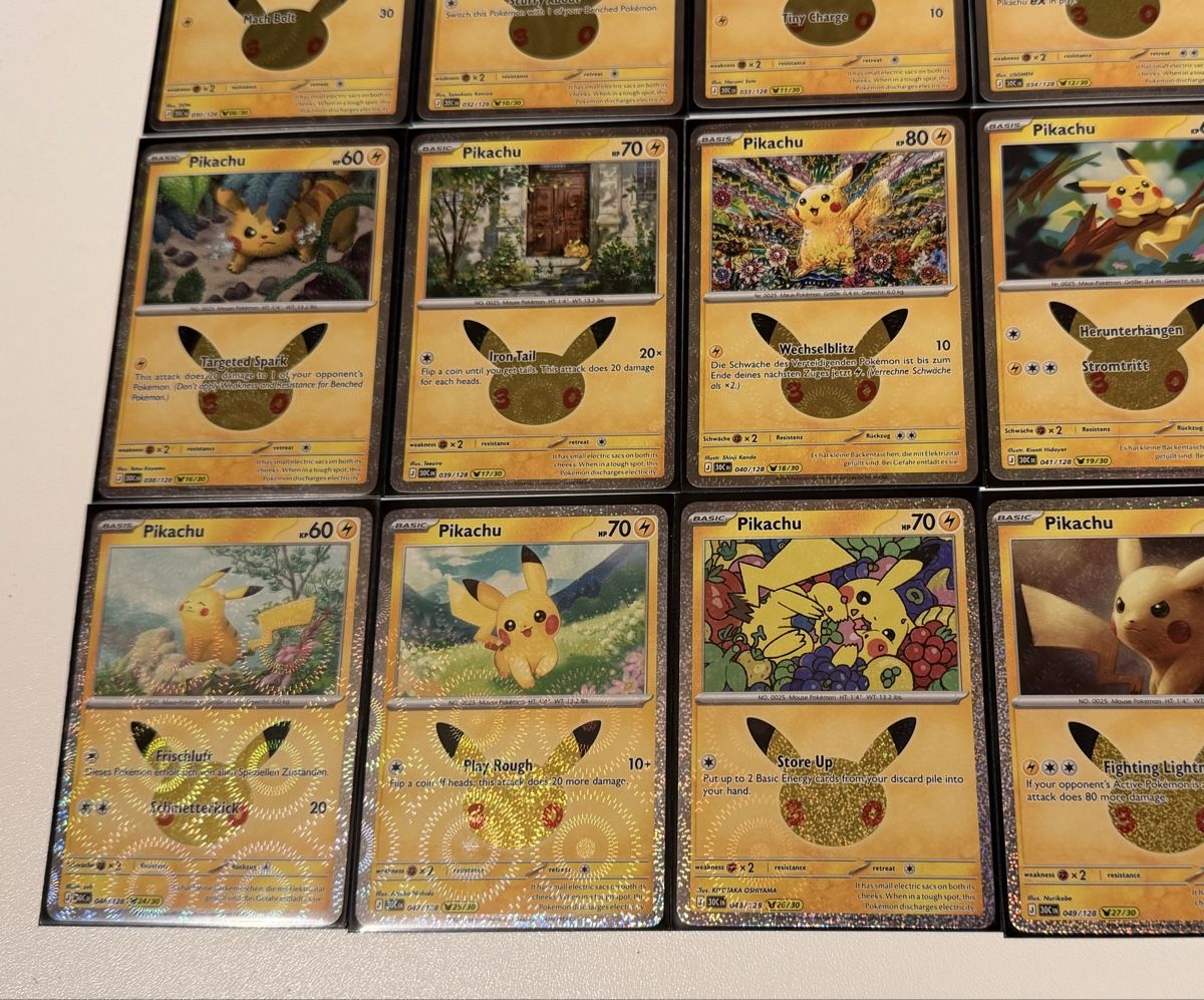 Pokémon Carte collezionabili: Pokemon 30th Celebration Pikachu‘s – Nuovo (secondo la descrizione) da Au SG venduto da Bego1 3