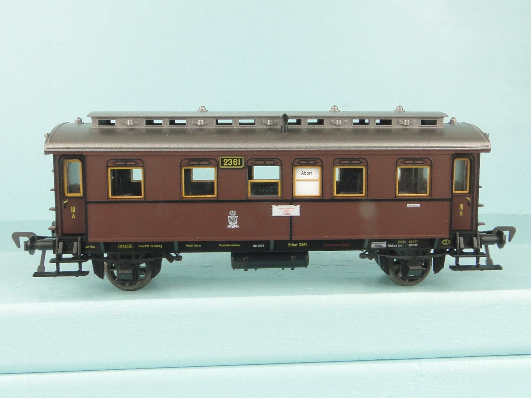Fleischmann Modellini di ferrovie: Fleischmann 5812 KPEV 3 Klasse – Usato da Bülach venduto da cann11 3