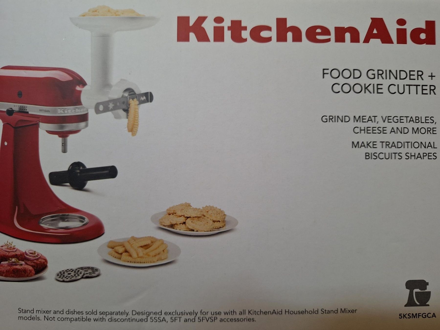 Kitchenaid Elettrodomestici da cucina: Neuer Kitched Aid Fleischwolf und Coockie Maker – Nuovo e nell'imballaggio originale da Thayngen venduto da Lovely_Family