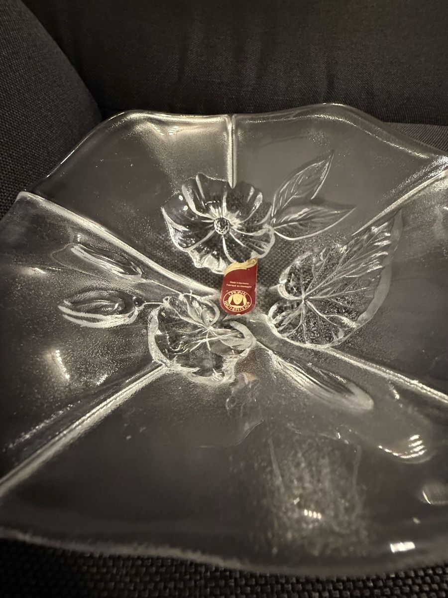 Walther Glas Ciotole: Glasschale Walther Glas 3D Optik – Usato da Buchs SG venduto da and_d8tp 2