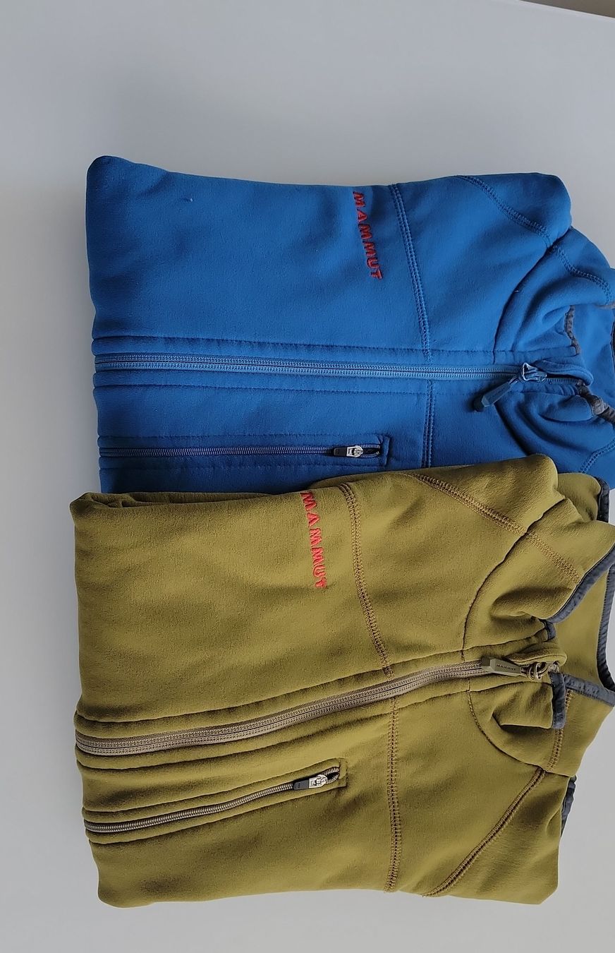 Mammut Giacche: 2 Mammut Softshell Jacken Set blau oliv gebraucht – Usato da Reinach BL venduto da BerCHBer