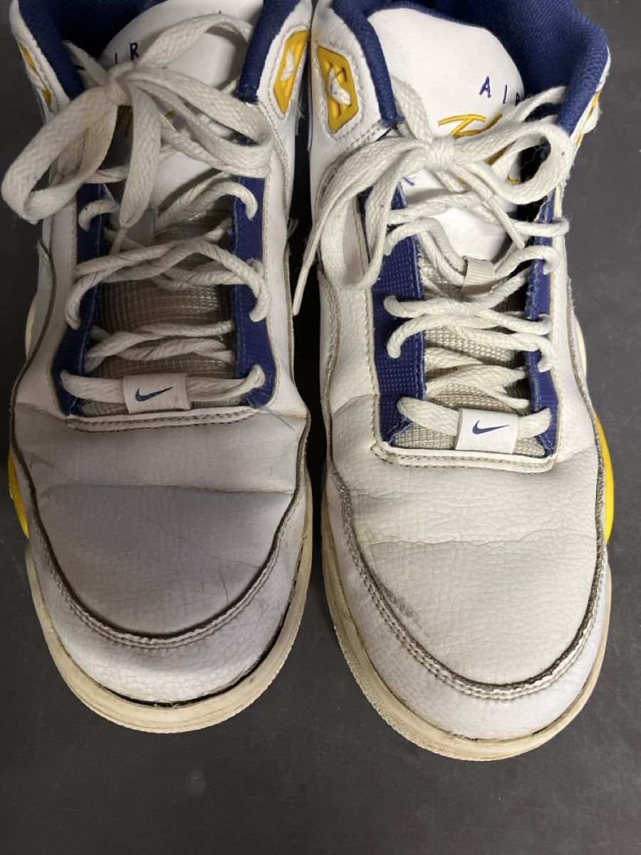Jordan Scarpe da uomo: Nike Air Flight Mid Weiss/Gelb Grösse 45 – Usato da Aarau venduto da SCH_EV 2