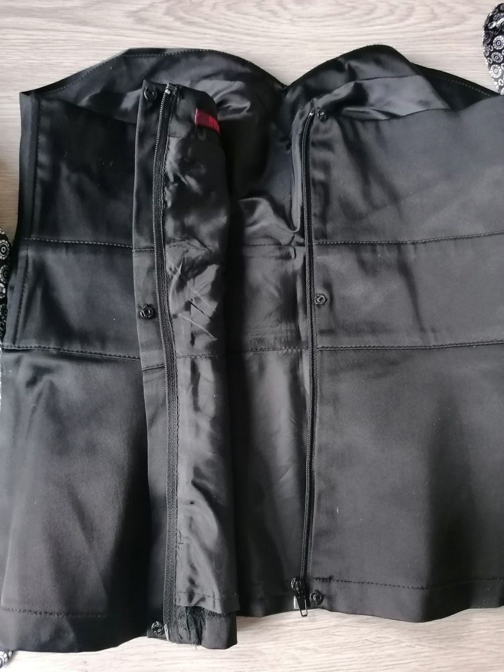 Sonstige Unterwäsche: Schwarze Satin-Corsage Gr. 36 – Neu (gemäss Beschreibung) aus Emmen von Tigerlady 9