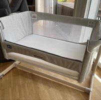 Chicco Next2Me Beistellbett grau