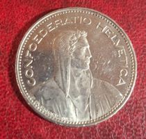 5 Fr. 2021 - Belle pièce de collection Suisse