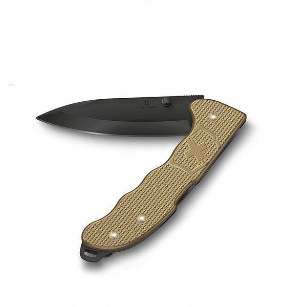 Victorinox Coltelli tascabile: Victorinox Evoke BS Alox beige – Nuovo e nell'imballaggio originale da Balsthal venduto da allmedba