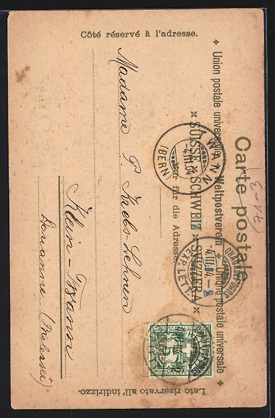 Cartoline postali: Litho Les Brenets, Le Saut du Doubs – Usato da Berlin venduto da bartko-reher 1