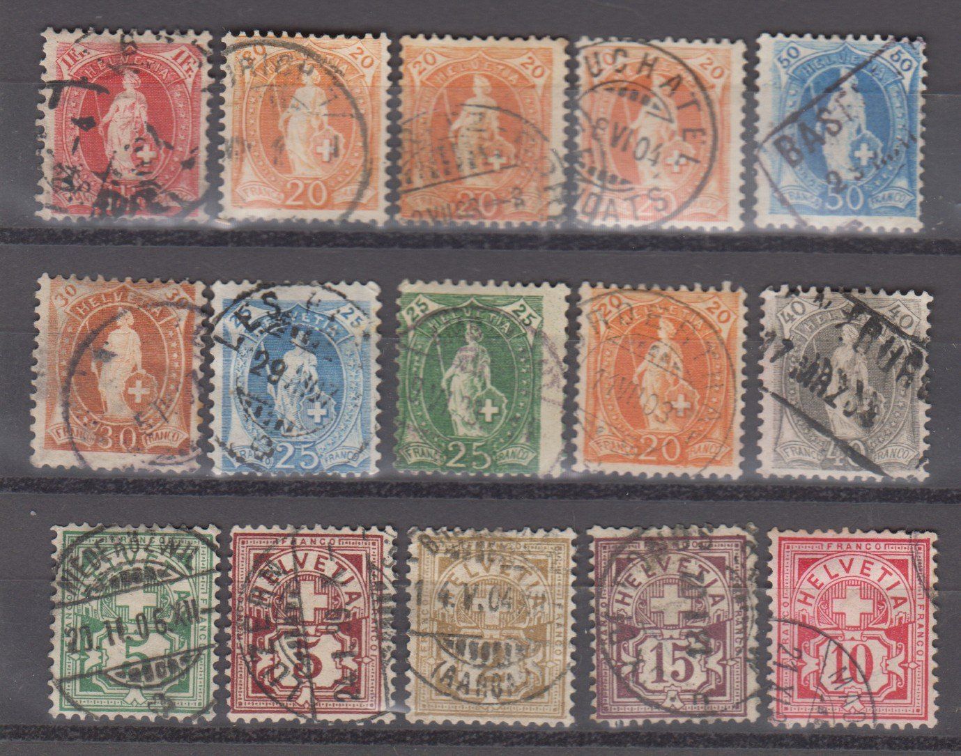 Tutti i francobolli: Petit lot de timbres anciens – Usato da Boécourt venduto da Denteles66
