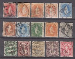 Petit lot de timbres anciens