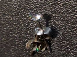 Ohr Ringe Brillanten oder Diamanten 2mm