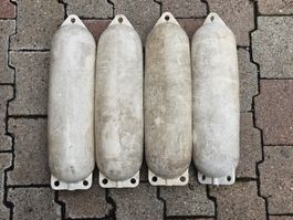4 Bootsfender + 2 Belegtau