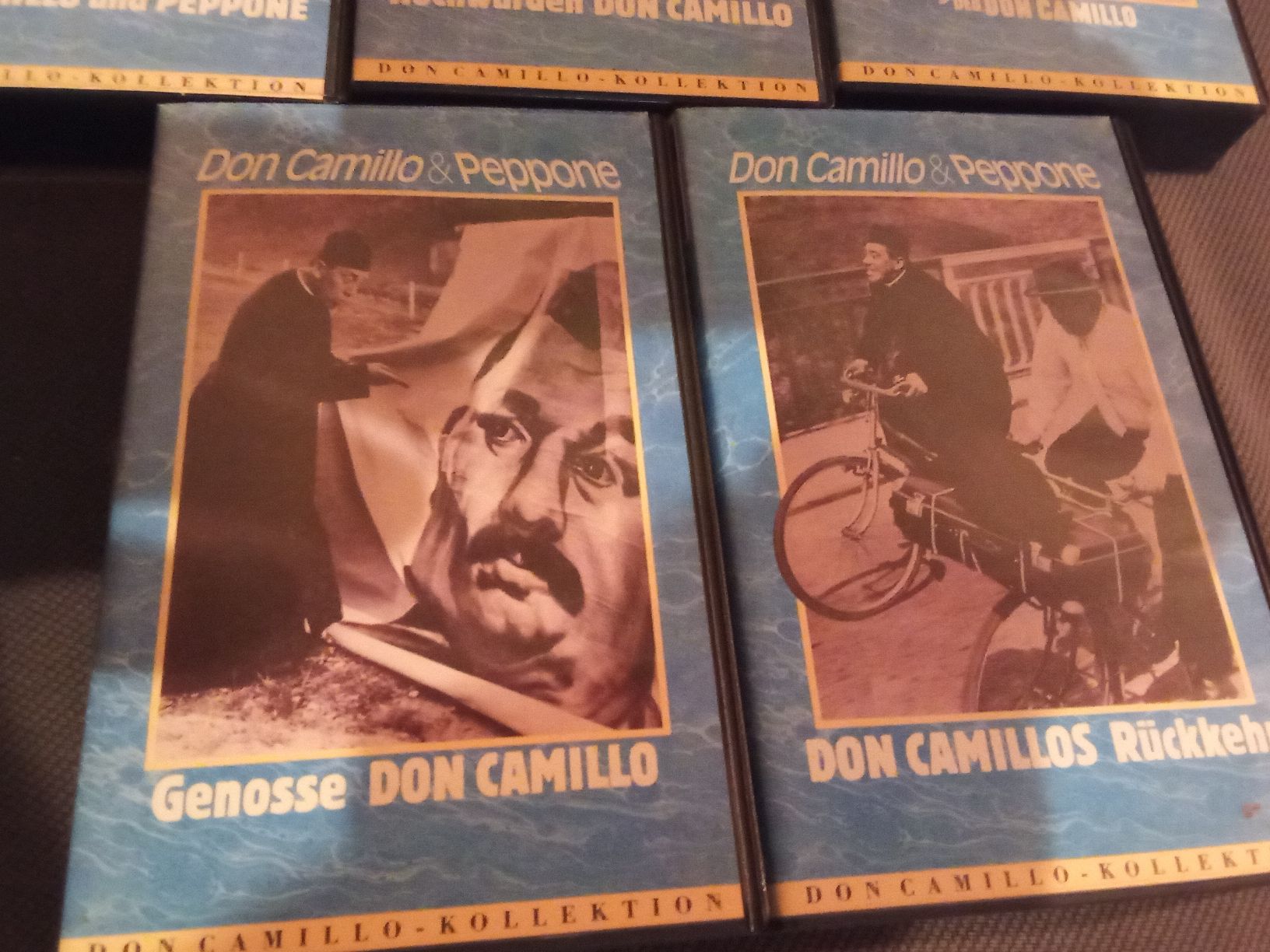 Tutti i VHS: 5 VHS Don Camillo und Peppone Taurus Video – Usato da Remetschwil venduto da Hofiii 4