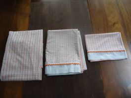 Drap housse, drap de dessus + taie oreiller-Lit une personne