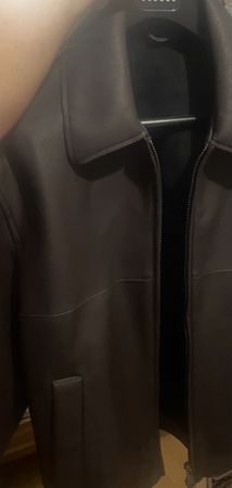 Kunstleder Jacke Zara