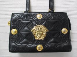 Gianni Versace - Crossbody Bag Leder Tasche 93 Vintage rar