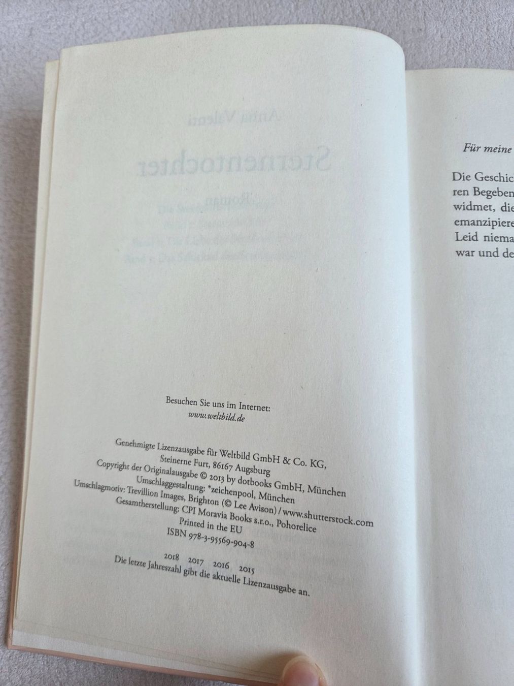 Libri: Anna Valenti - Die Sternentochter – Usato da Bergdietikon venduto da Tanne_10 3