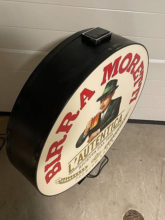 Lampade: Moretti Bier Leuchtreklame – Usato da Ettingen venduto da Donald4107 3
