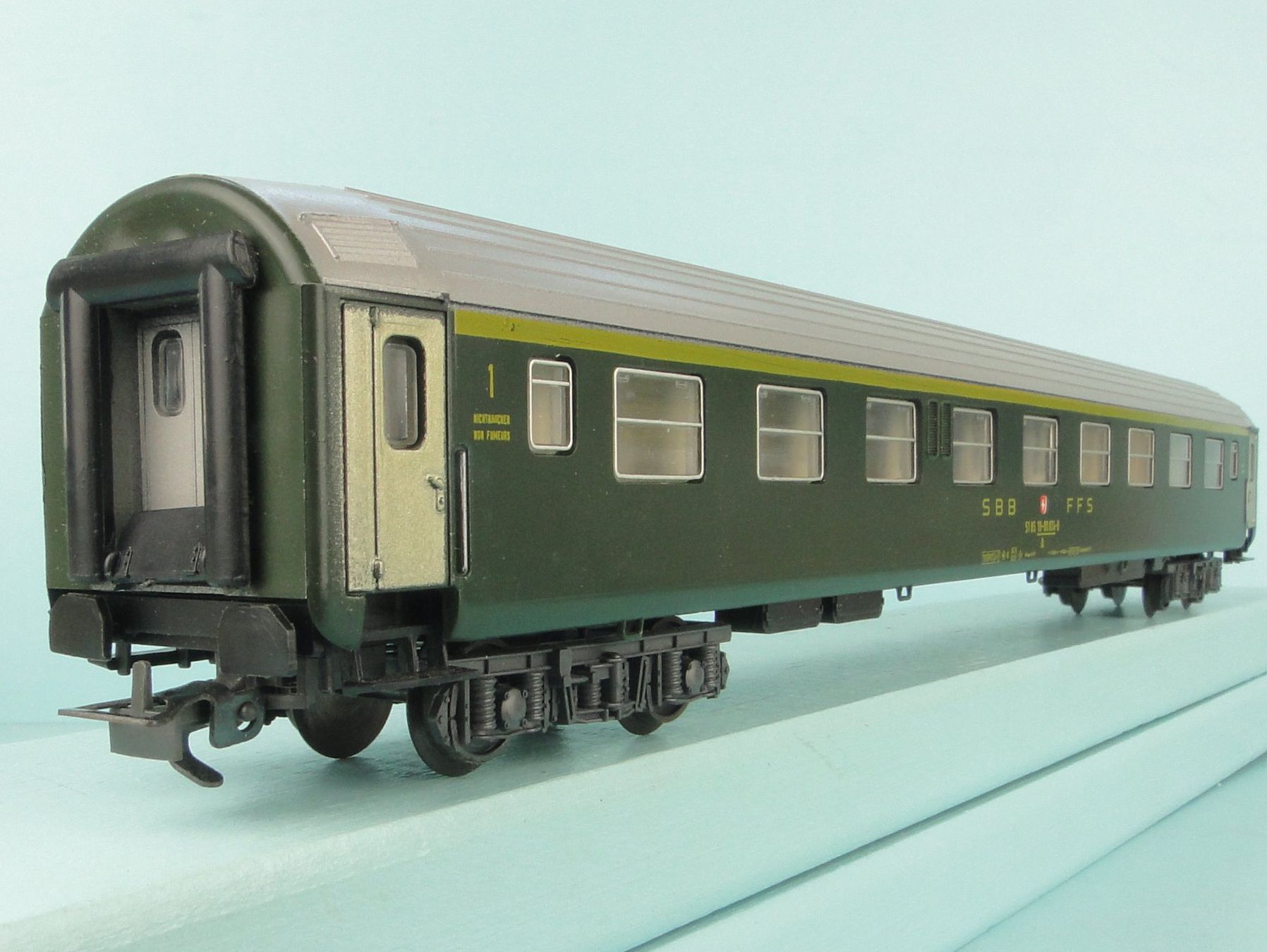 Liliput Modellini di ferrovie: Liliput 282 SBB RIC 1 Kl. – Usato da Bülach venduto da cann11 6