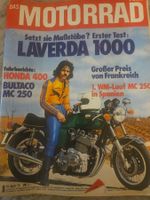 Motorrad 8/75 Laverda 1000 Bultaco 250 Pursang Honda 400 xb