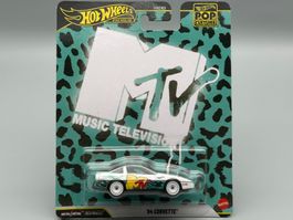 Hot Wheels '84 Corvette MTV 1:64 Neu OVP