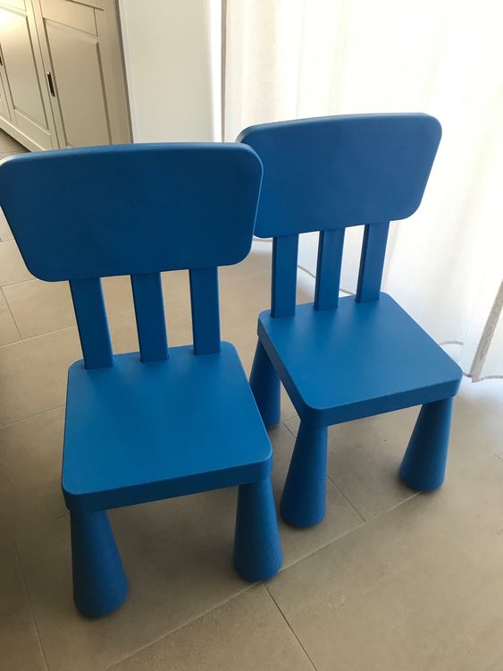 Ikea Mammut Kindertisch mit 2 Kinderstühle Kaufen auf Ricardo