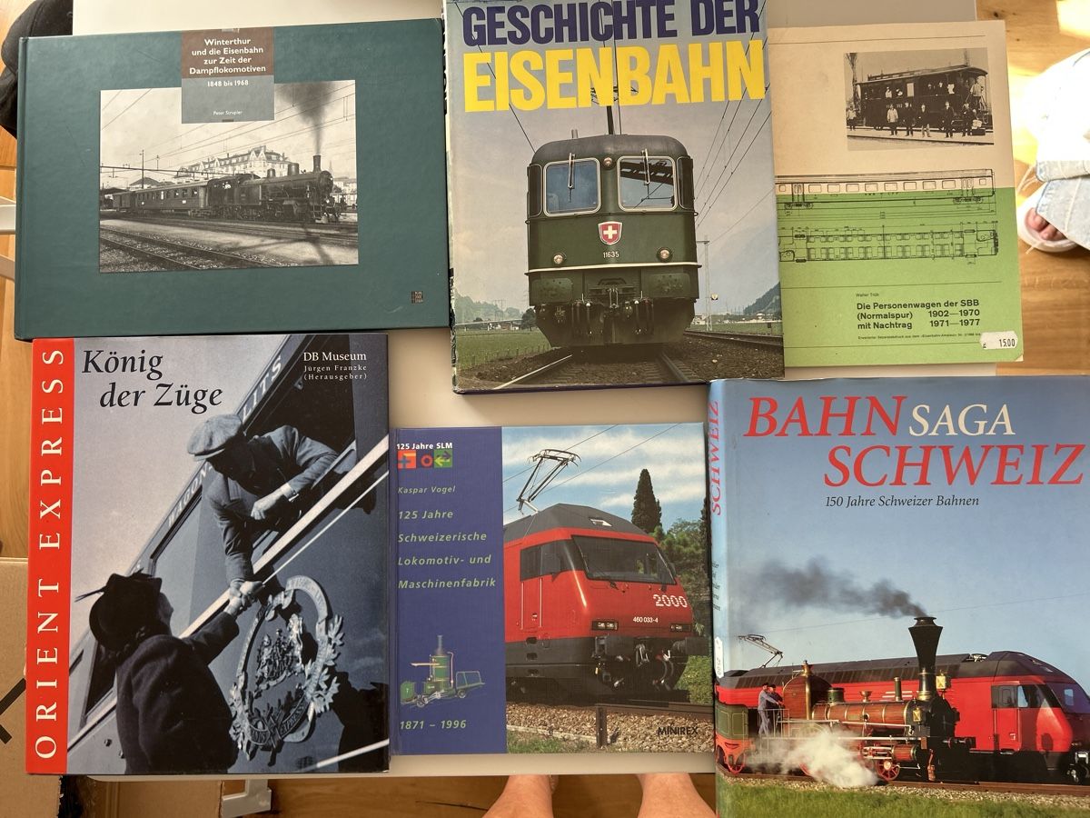 Bücher: Lot de livres trains – Gebraucht aus Veytaux von ccristina 2