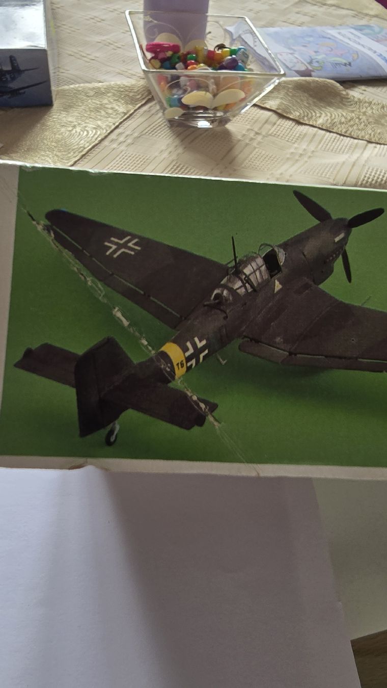 Modellbausätze & Standmodelle: Monogram Stuka Ju87D 1/48 model kit used – Neu und originalverpackt aus Balsthal von cri_8tqn 7