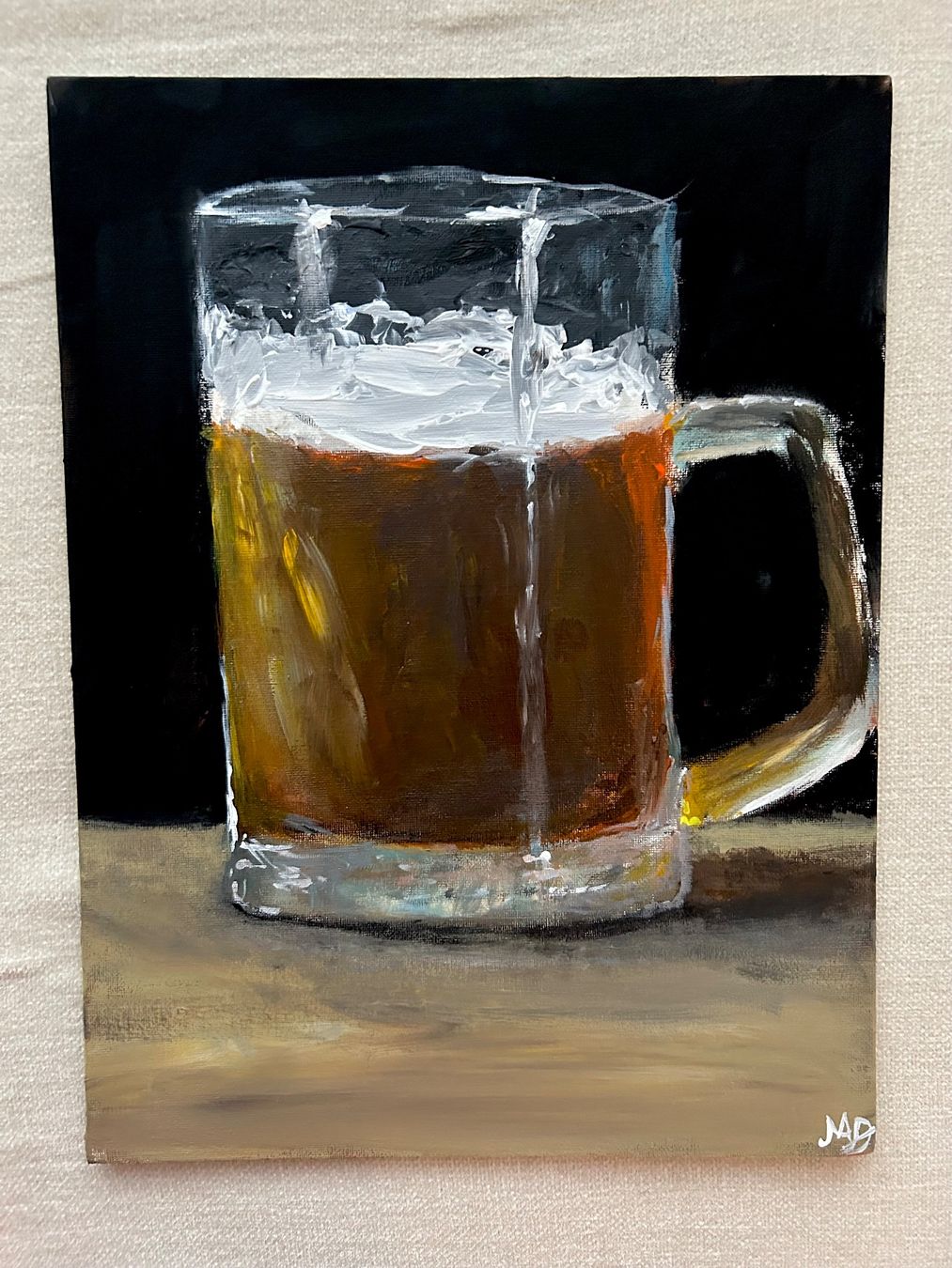 Gemälde: Bier Gemälde – Neu und originalverpackt aus Pfäffikon SZ von Andrei_Moro_Kunst