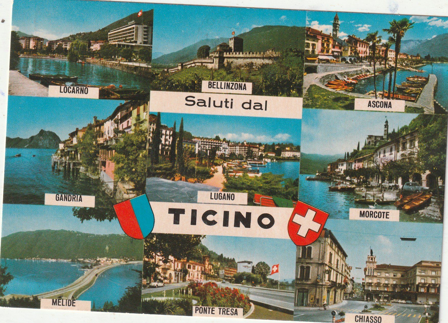 Cartoline postali: 10 Mehrbildkarten Schweiz – Usato da Lumbrein venduto da made02 6