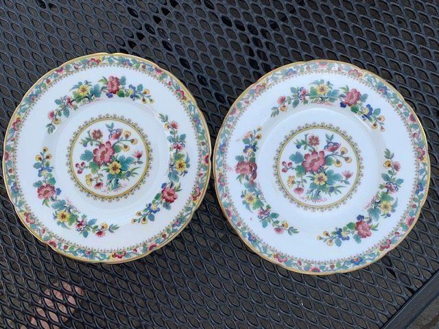 Teller: 2 Porzellan Deco Teller Ming Rose – Gebraucht aus Lichtensteig von Sincera01 1