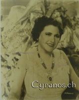 Louella Parsons (1881-1972) Hollywood-Writer - Autogramm