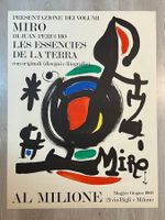 Joan Miro Plakat 1969 Galleria al Milione, Mailand