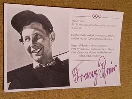 Franz Pfnür - Olympia Gold - verstorben 1996