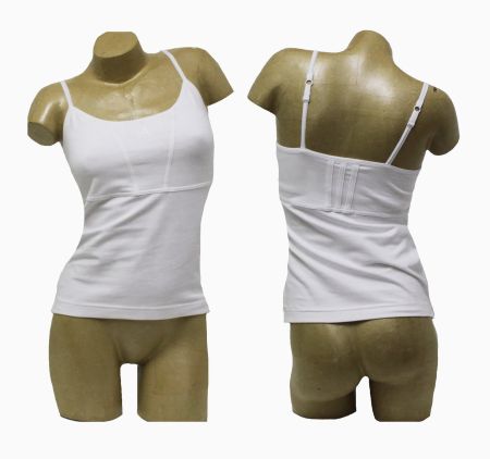 Adidas Damen Top, Fitness, Yoga Pilates Freizeit/weiss/Gr.48