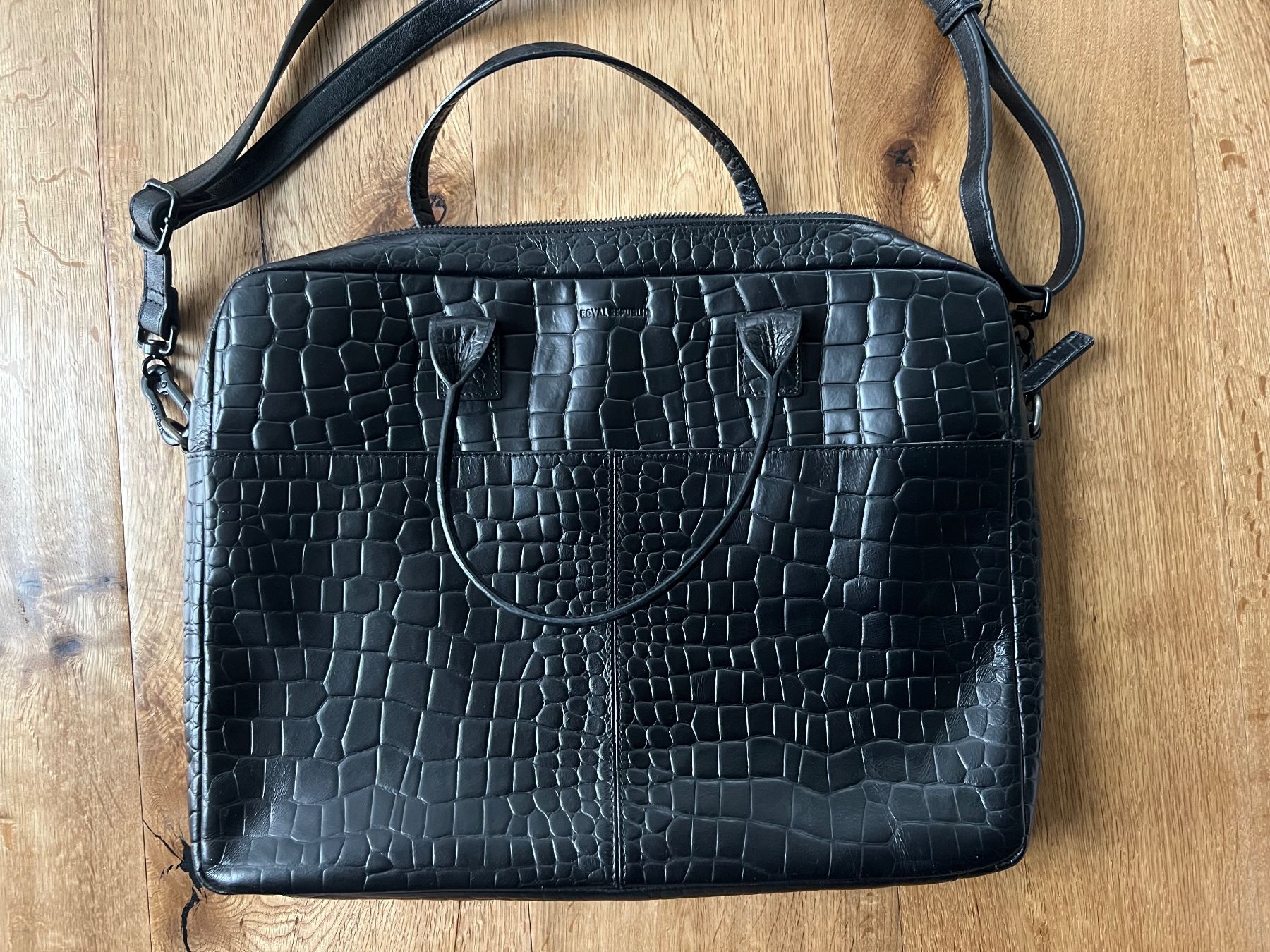 Borse: Royal RepubliQ Laptoptasche 100% Leder – Nuovo (secondo la descrizione) da Luzern venduto da Portfino