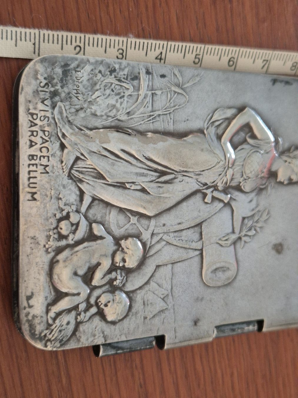Libri: Antikes Notizbuch mit Silber Einband Jugendstil Emile Dropsy – Usato da Russikon venduto da eunicetungol 1